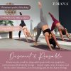 Leakproof Womens Leggings: Leggings with Pockets Designed with Built-in Bladder Leakage Pads for Women (25" Inseam)