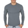 71xDIBfsfAL.jpg Men’s Dry Fit Soft Crew Neck Long Sleeve Shirt Fitted Top