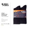71xXbViqL-L.jpg 6 Pack Athletic Performance Crew Socks For Men and Women - Soft Cotton Blend with Moisture Wicking, Arch Support