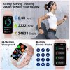 817U0OxTHQL.jpg Smart Watch, Smartwatch for Men Women with 24 Sport Modes, IP68 Waterproof Fitness Tracker with 24/7 Heart Rate/Sleep/SpO2