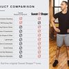 818OMhKuWOL.jpg Men's Sauna Suit Shirt Athletic Tee, Short Sleeve Compression T-Shirt, Performance Baselayer Workout Shirt