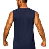 81ARmNPL5L.jpg Men's Tank Top UPF 50+ Cotton Sleeveless Shirt Lightweight Casual Gym Workout Shirts Cooling Muscle Tee Shirt