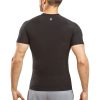 81AefYStKjL.jpg Men's Sauna Suit Shirt Athletic Tee, Short Sleeve Compression T-Shirt, Performance Baselayer Workout Shirt
