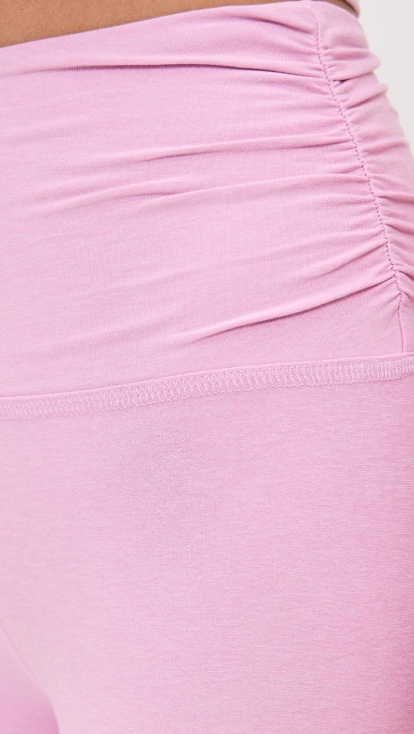 81Cw-Q8-fPL.jpg Women's Spacedye Raise The Barre Shirred Leggings