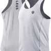 81MLqWxD7gL.jpg Men's 3 Pack Running Tank Top Dry Fit Y-Back Athletic Workout Tank Tops