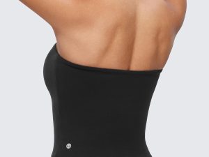Butterluxe Double Lined Tube Tops for Women Going Out Crop Sleeveless Tank Bandeau Strapless Casual Shirts