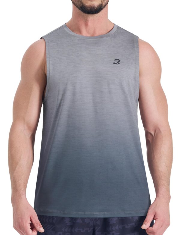81QW-A36D5L.jpg Men's Tank Tops Quick Dry Workout Muscle Sleeveless Shirts Summer Gym Athletic Shirt for Swim Beach Running