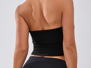 Womens Halter Built in Bra Workout Sports Tank Tops Summer Trendy Backless Going Out Clothing 2025