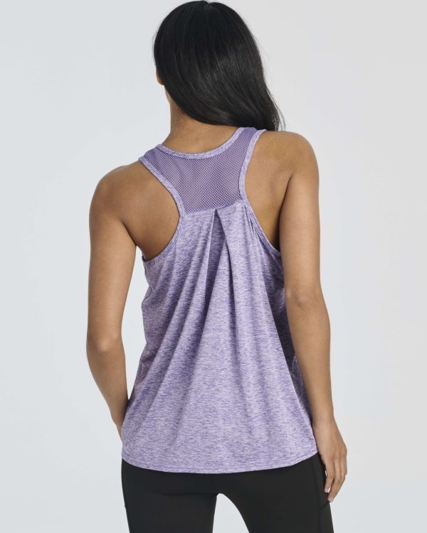 81f75kHkdeL.jpg 5 Pack: Women's Racerback Workout Tank Top Mesh Back Dry-Fit Sleeveless Running Gym (Available in Plus Size)