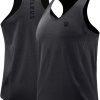 81f7JsDFWsL.jpg Men's 3 Pack Running Tank Top Dry Fit Y-Back Athletic Workout Tank Tops