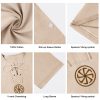 81teFpxoWwL.jpg Men's Fashion Cotton Linen Shirt Long Sleeve Solid Color Ethnic Beach Yoga Top