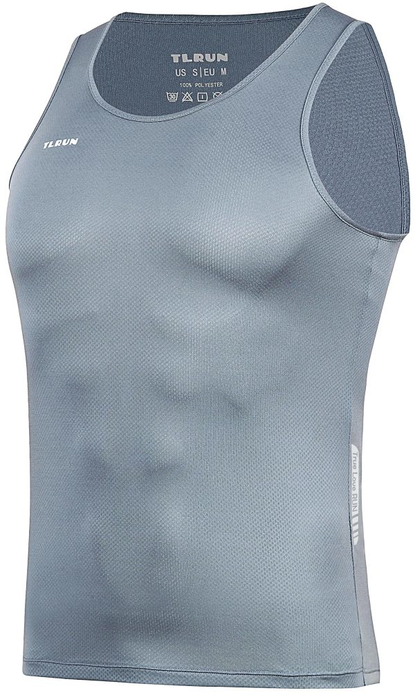 911aJFryQ4L.jpg Men's Running Tank Top Ultra Lightweight Marathon Singlet Shirts Dry Fit Workout Sleeveless T-Shirt